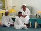 Mawlana Sheikh Ibrahim visiting Zawiya Hamburg