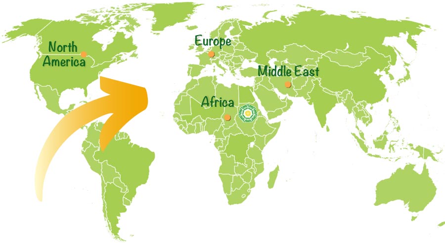 weltkarte_tarika Tariqa Burhaniya Weltkarte